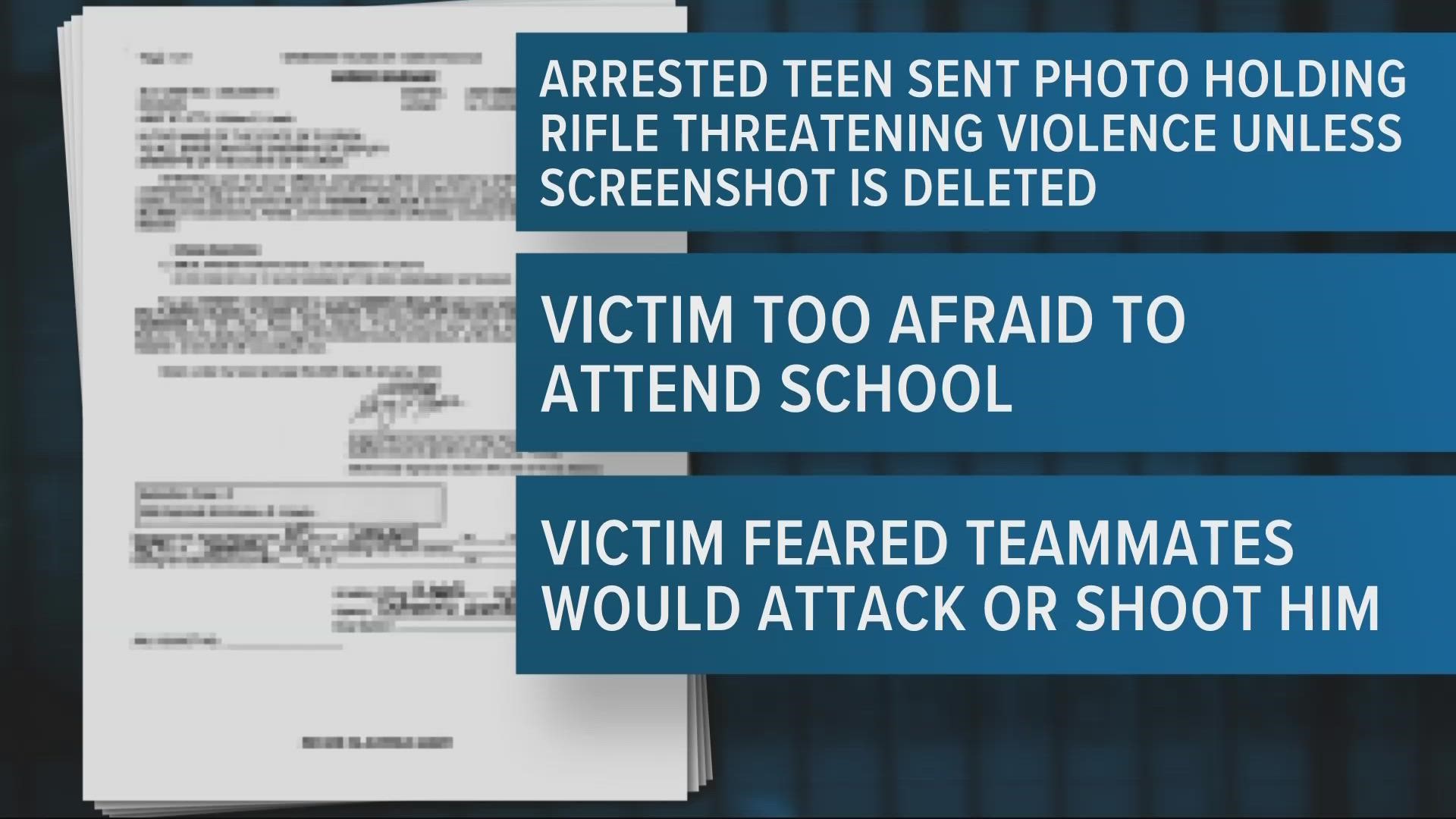 The students were sending threatening, racially charged texts to the only Black player on the team. They were arrested Monday and officials say they were expelled.