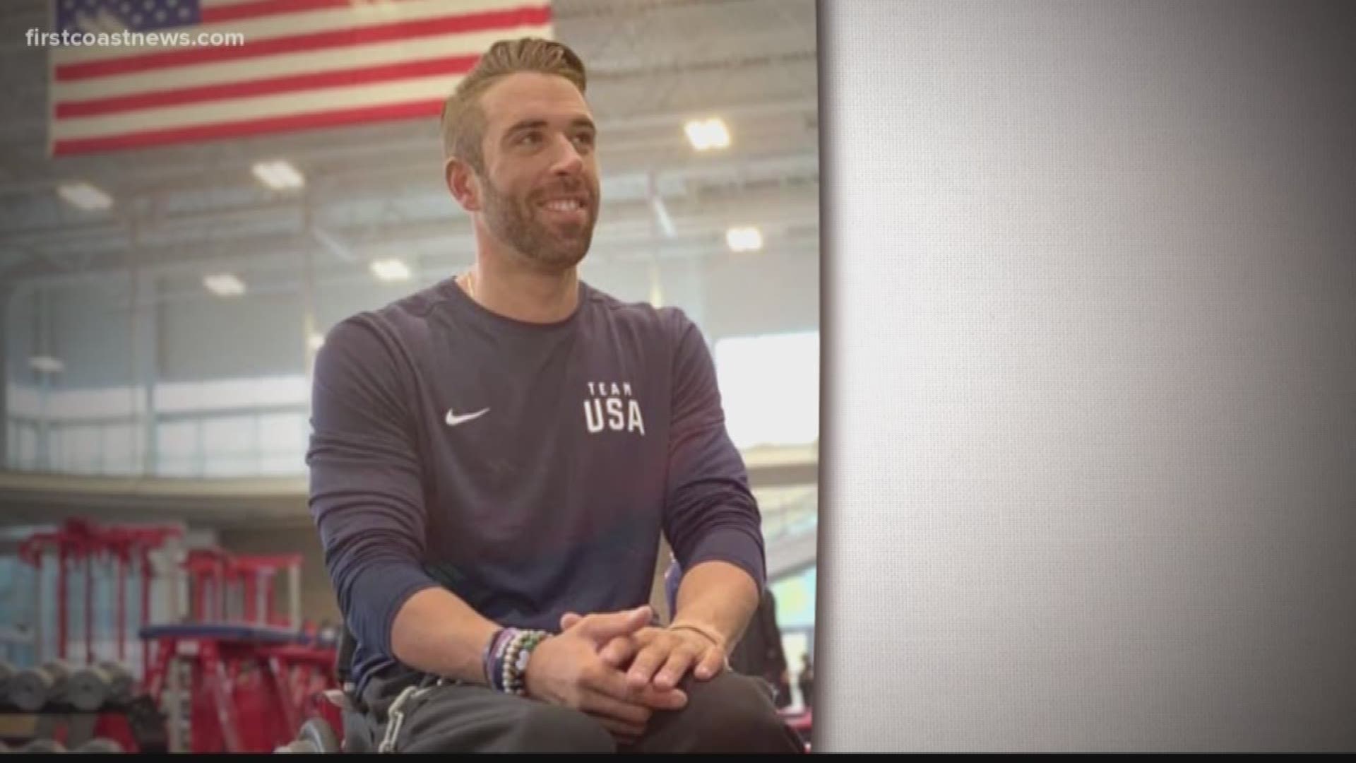 Paralyzed from the chest down, Brandon Lyons is training for the 2020 Paralympics in Tokyo and inspiring many people along the way.