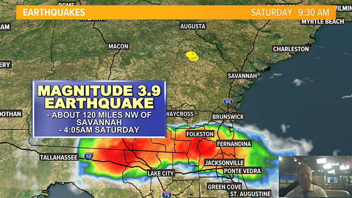 Early morning earthquake felt across Saturday