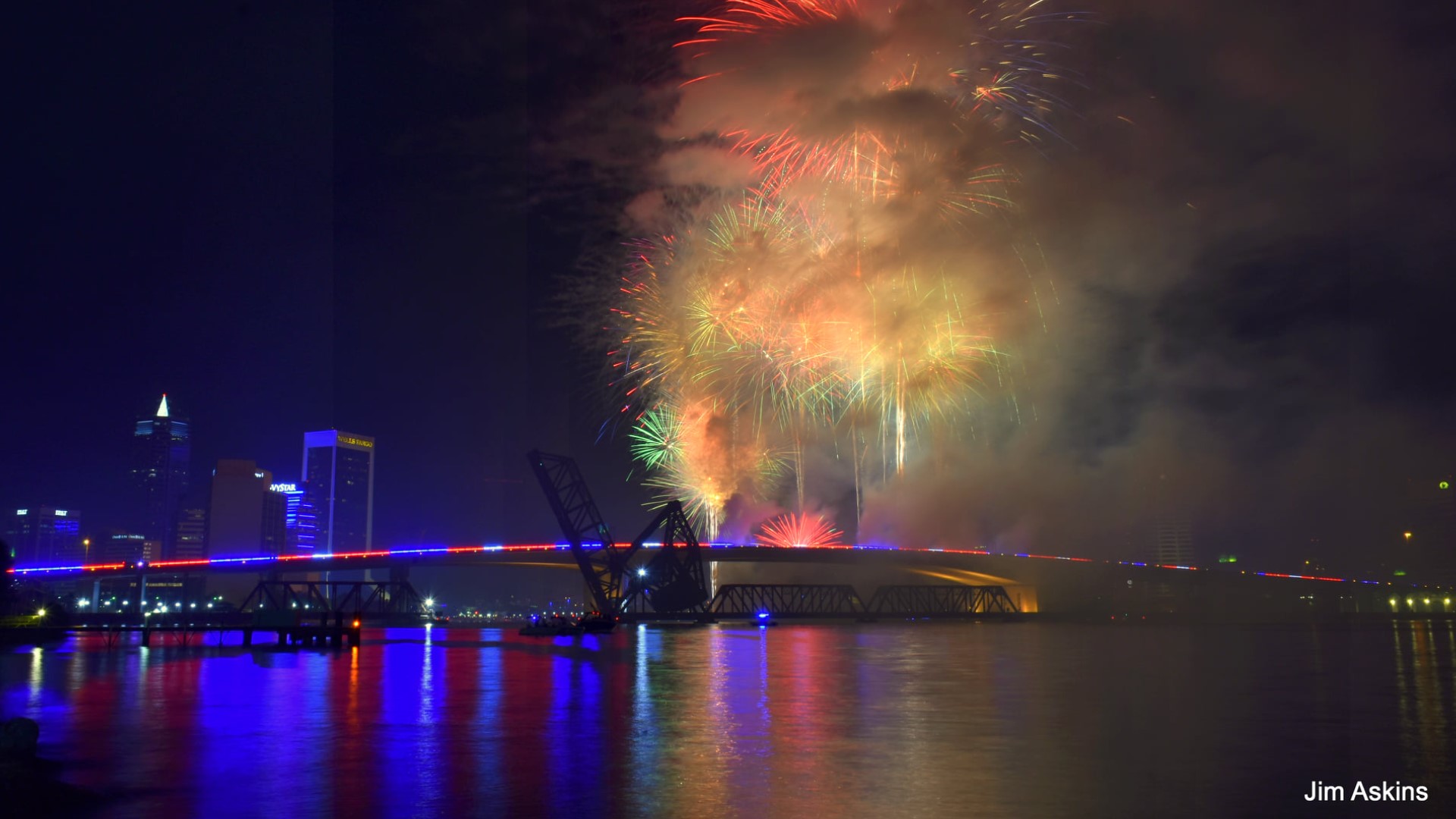 4th of July fireworks in Jacksonville