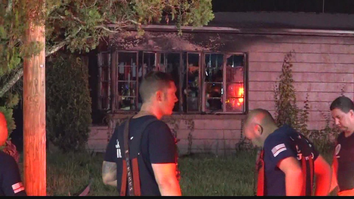 Families evacuated as crews respond to house fire on Jacksonville's