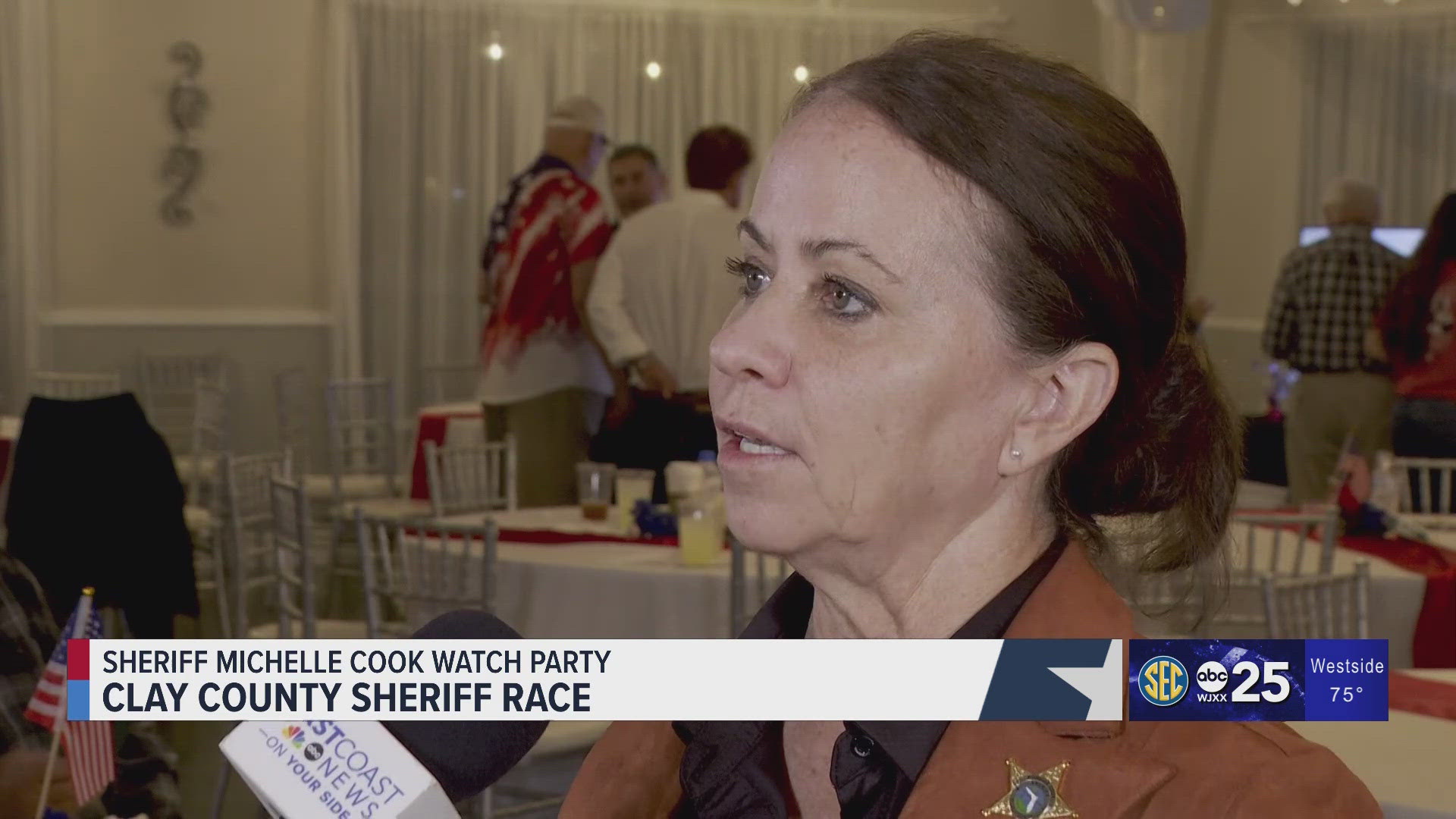 Incumbent Sheriff Michelle Cook faced former Sheriff Darryl Daniels, who was removed by Gov. Ron DeSantis during his previous term. 