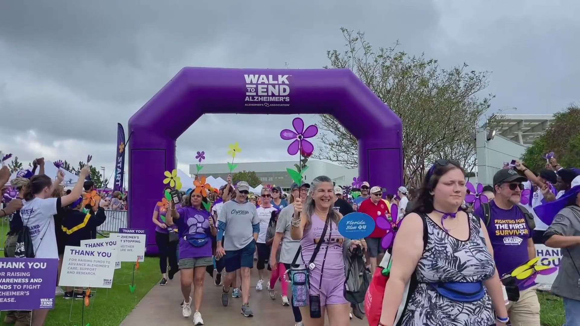 Alzheimer’s impacts millions. Jacksonville unites Sunday, Nov. 9 in a walk honoring loved ones and raising funds to find a cure.
