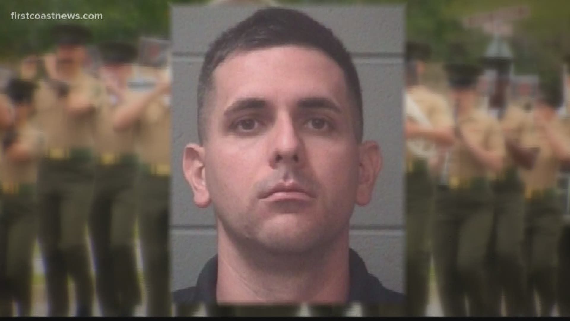 A U.S. Marine is charged with orchestrating the burglary of a Jacksonville Sheriff's officer's home and the theft of her JSO vehicle, according to an arrest warrant.