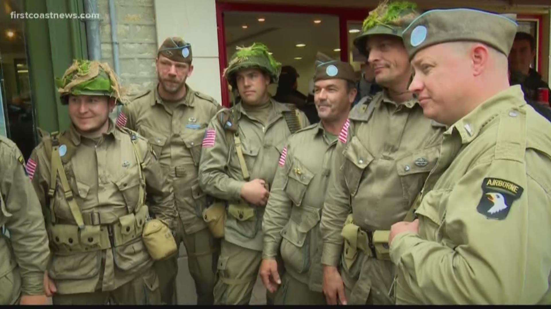 Reenactors from around the world visited France to remember the United States' role in D-Day.
