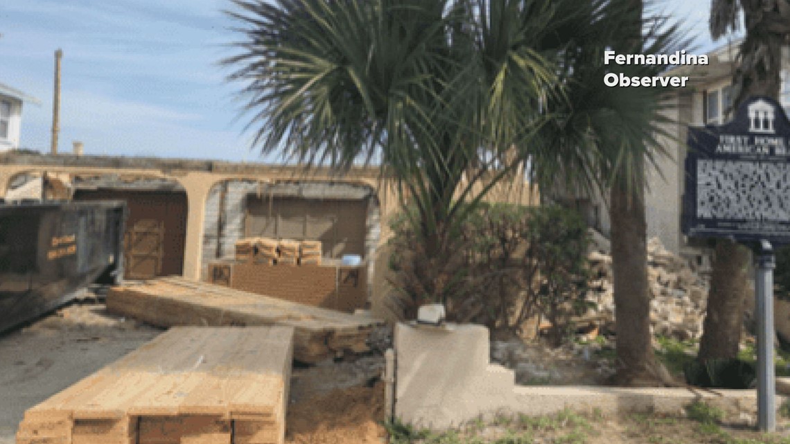 Report: Historic American Beach home demolished in Fernandina Beach
