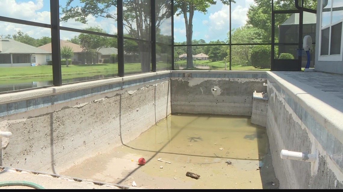 13 months later, this St. Johns County family's pool is still
