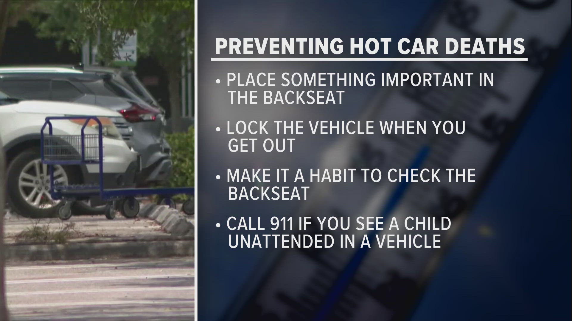 What to know to help prevent hot car deaths amid rising temperatures