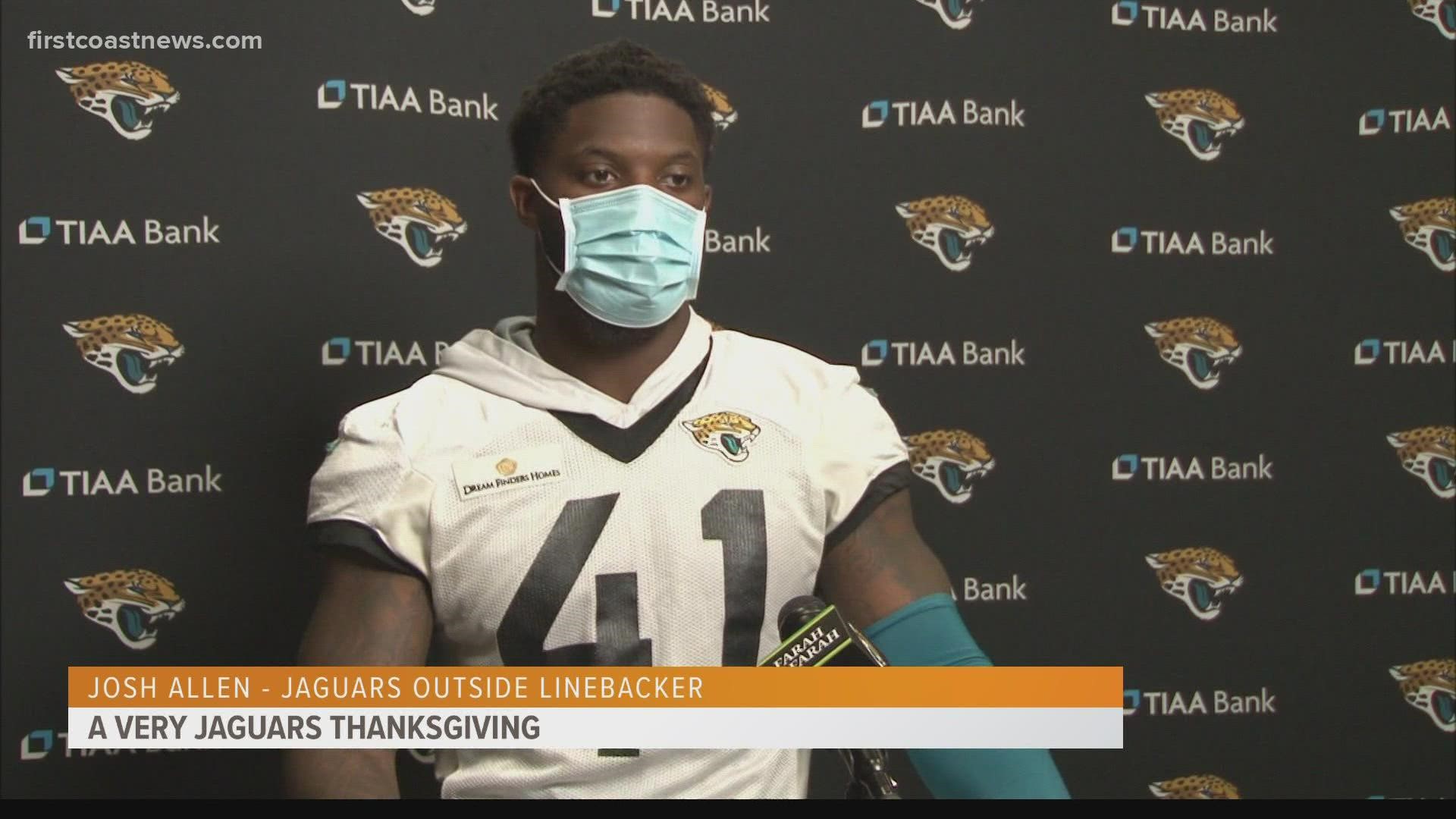 Stuffing or dressing? Jacksonville Jaguars answer the age-old