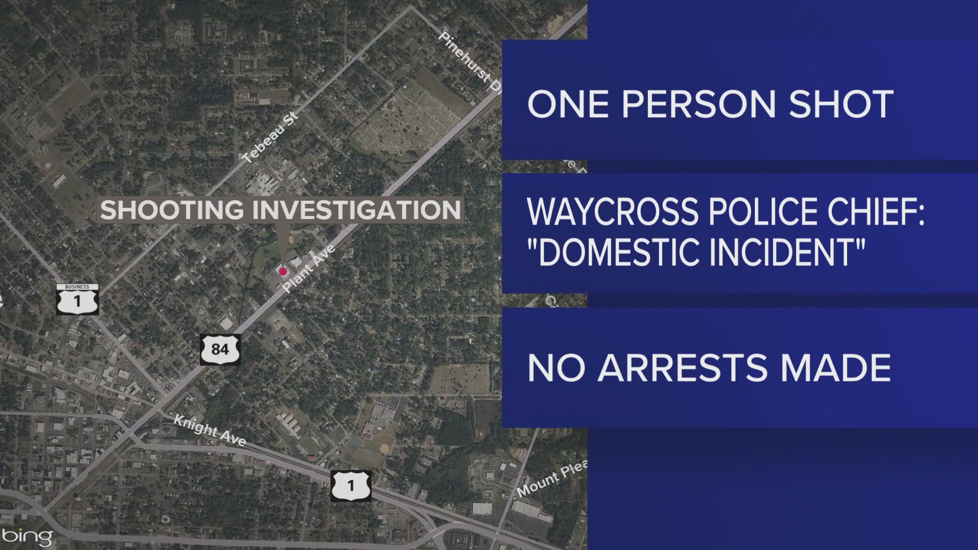 The Waycross Police Department issued warrants for a suspect identified as Reginald Rawls, 54, in connection with the shooting. 