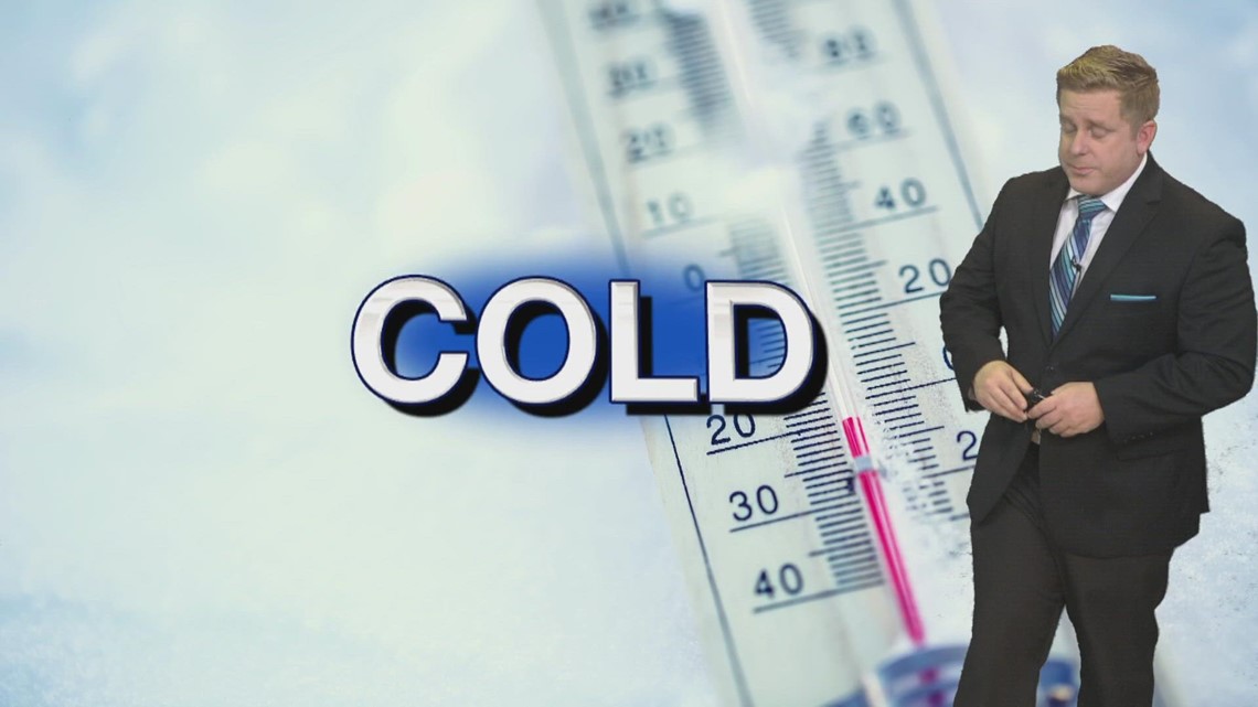 What causes frost to form and how wind can prevent it.