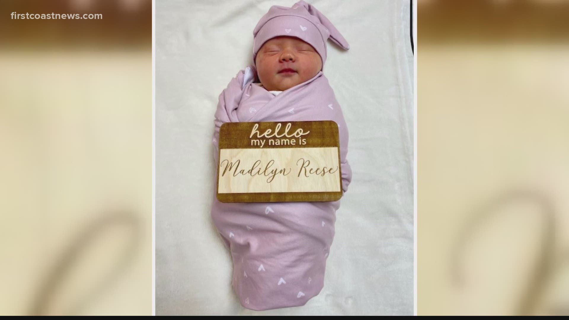 The First Coast News family is excited to welcome Madilyn Reese into the world. Congrats to Meteorologist Lauren Rautenkranz!