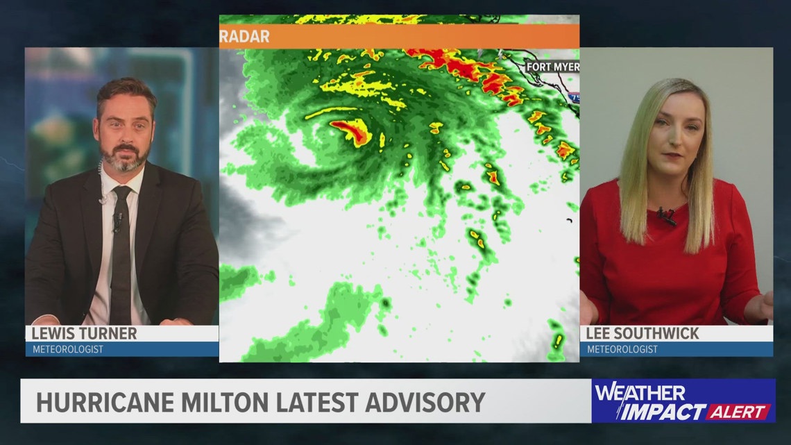 TRACKING MILTON Latest cones, models, warnings and more for Hurricane