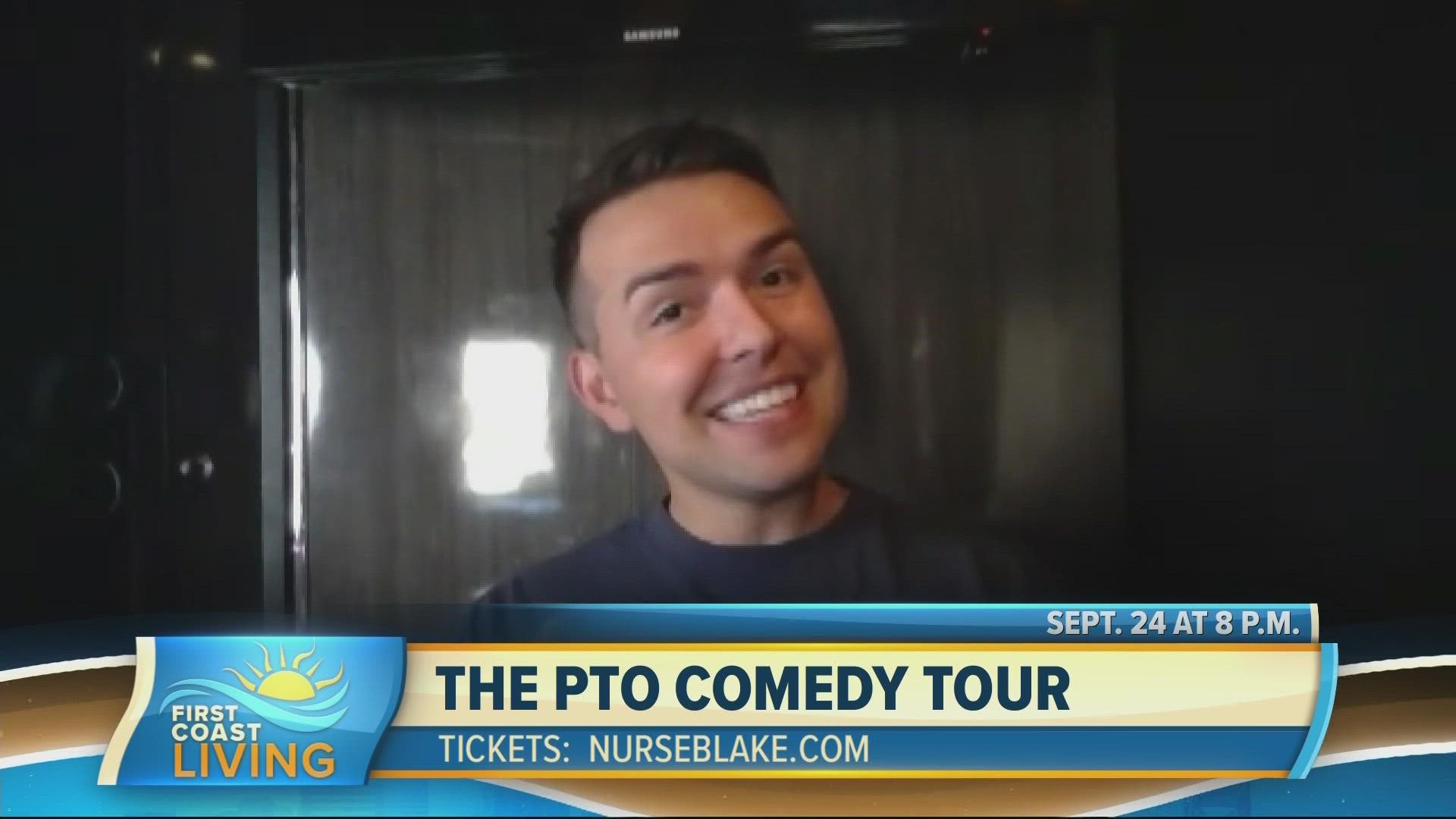 Nurse Blake: The PTO Comedy Tour will be at the Times-Union Center for the Performing Arts Sept. 24th.