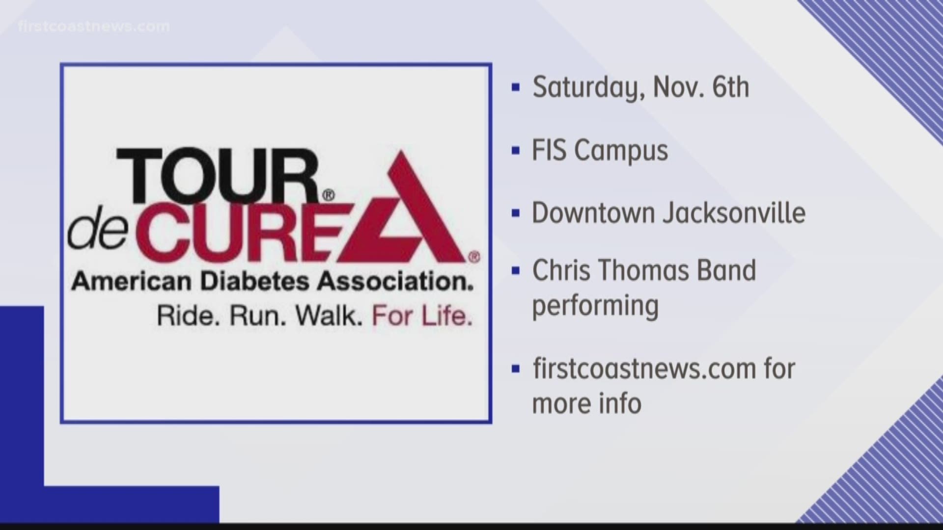 Tour de Cure seeks to raise needed funds and awareness for diabetes, which is currently America’s #1 chronic health crisis.