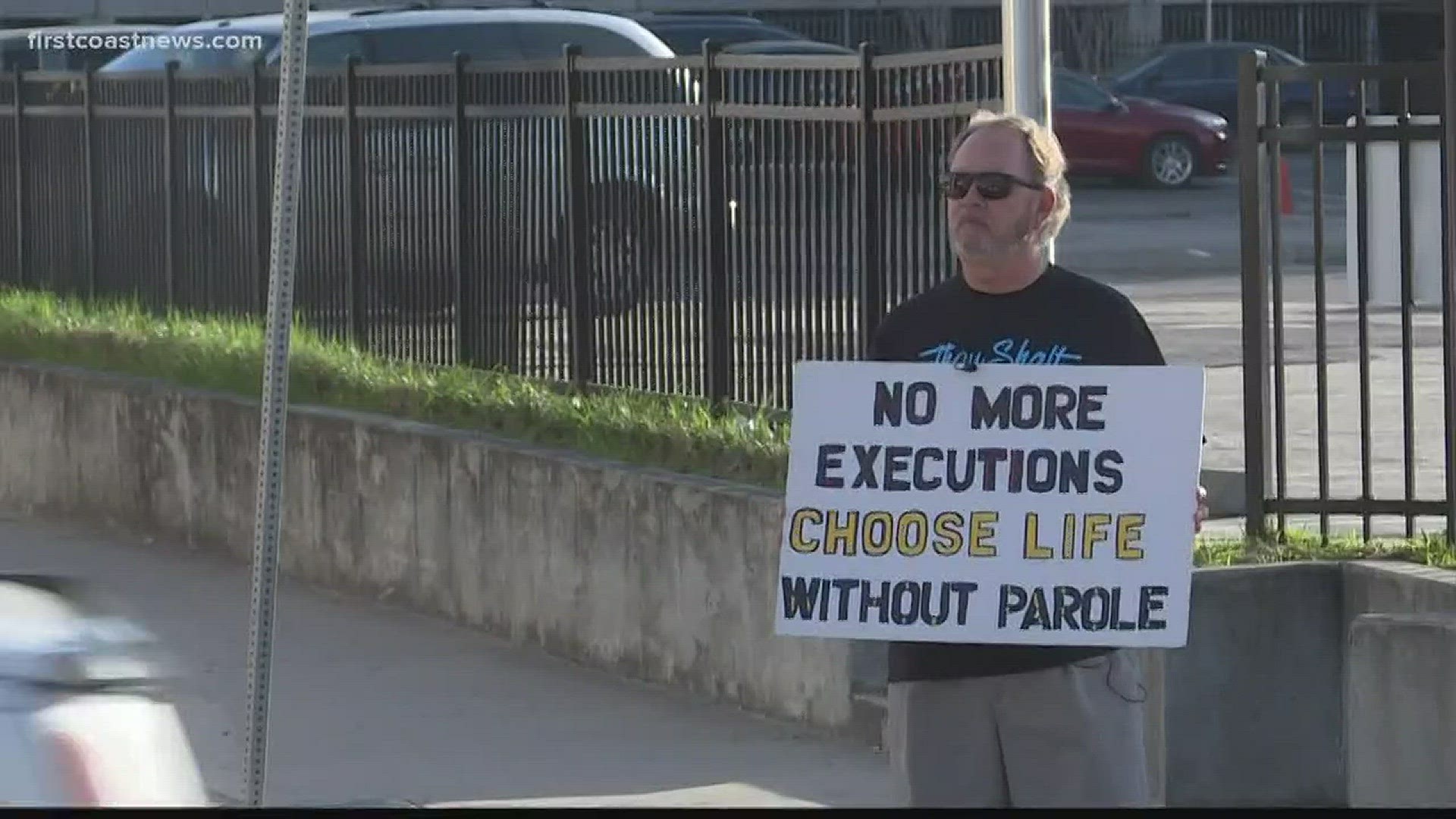 While Cherish's mom says "an eye for an eye," anti-death penalty protesters stress "thou shalt not kill."