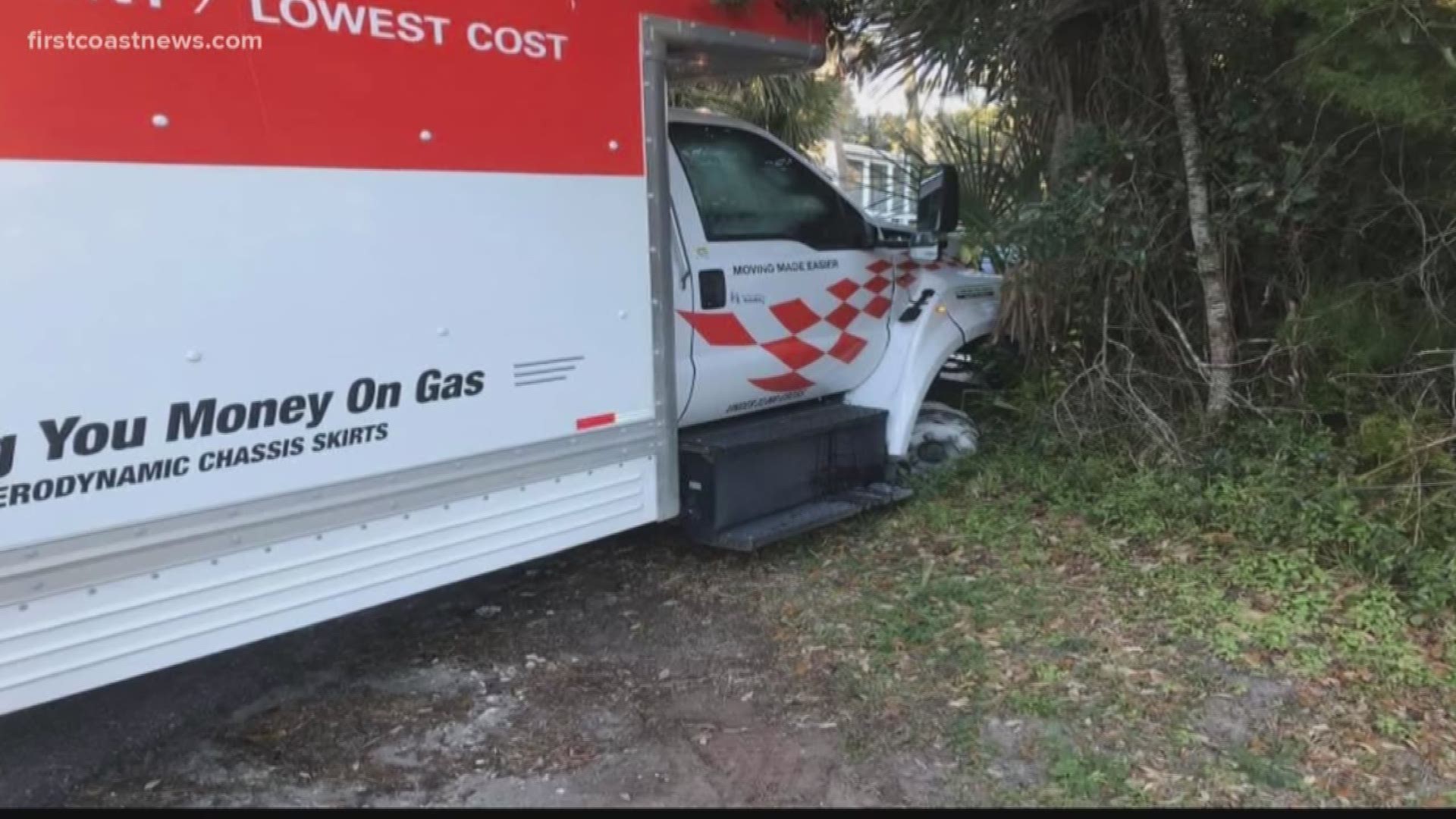 A man is accused of stealing a U-Haul truck and leading St. Johns County deputies on a chase.