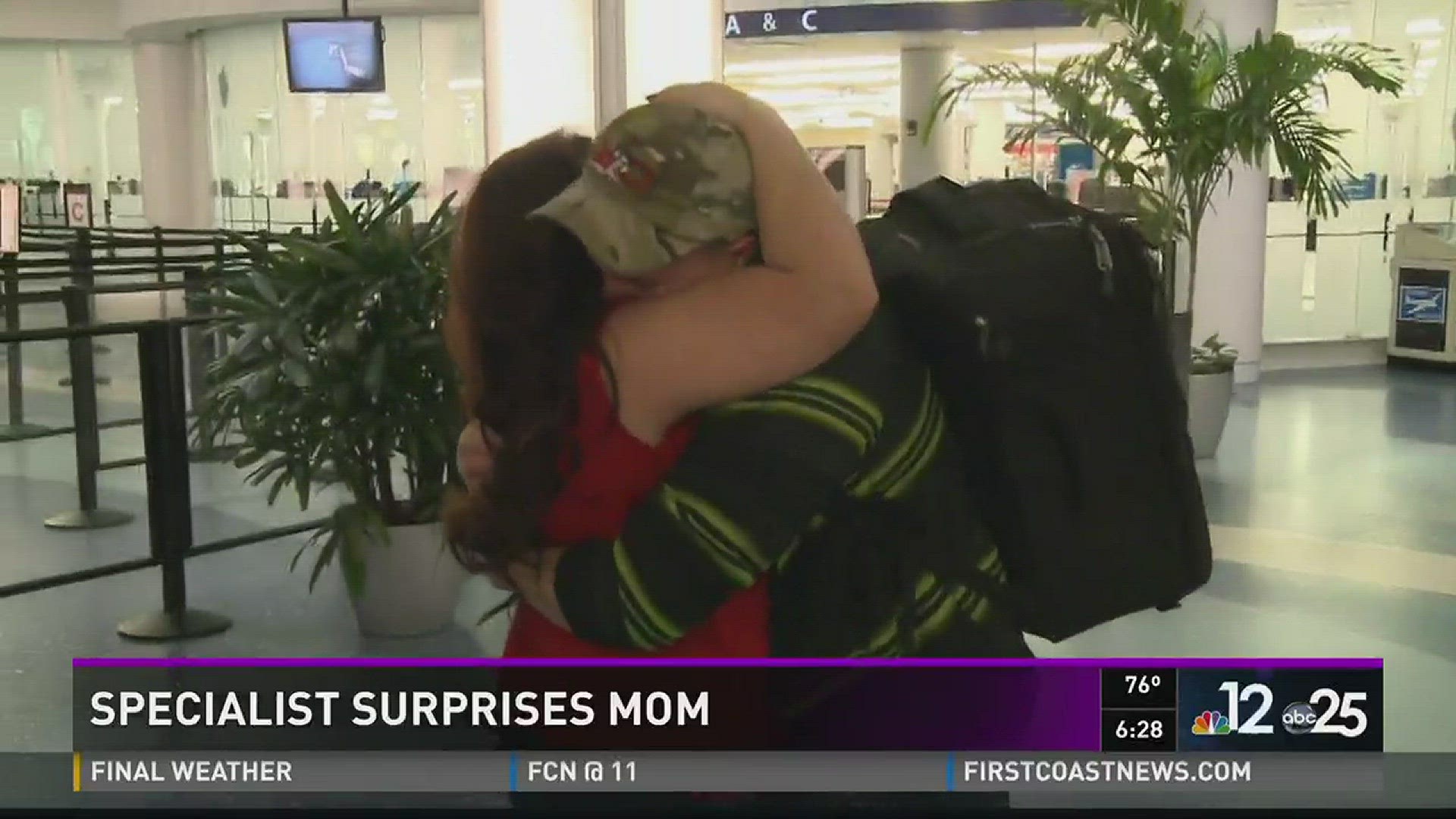 Specialist surprises mom