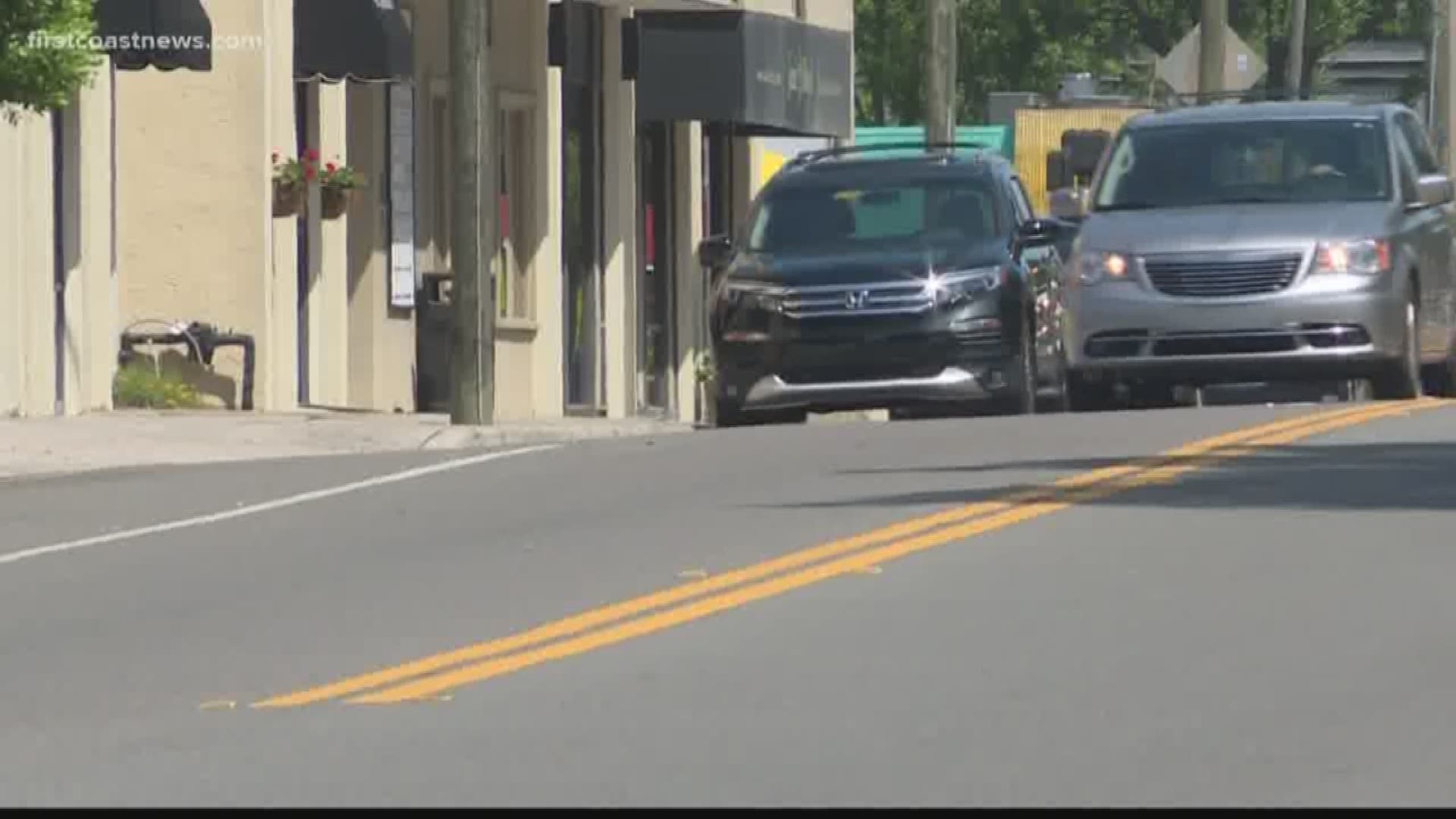 A risky San Marco road is in need of some safeguarding, according to locals.