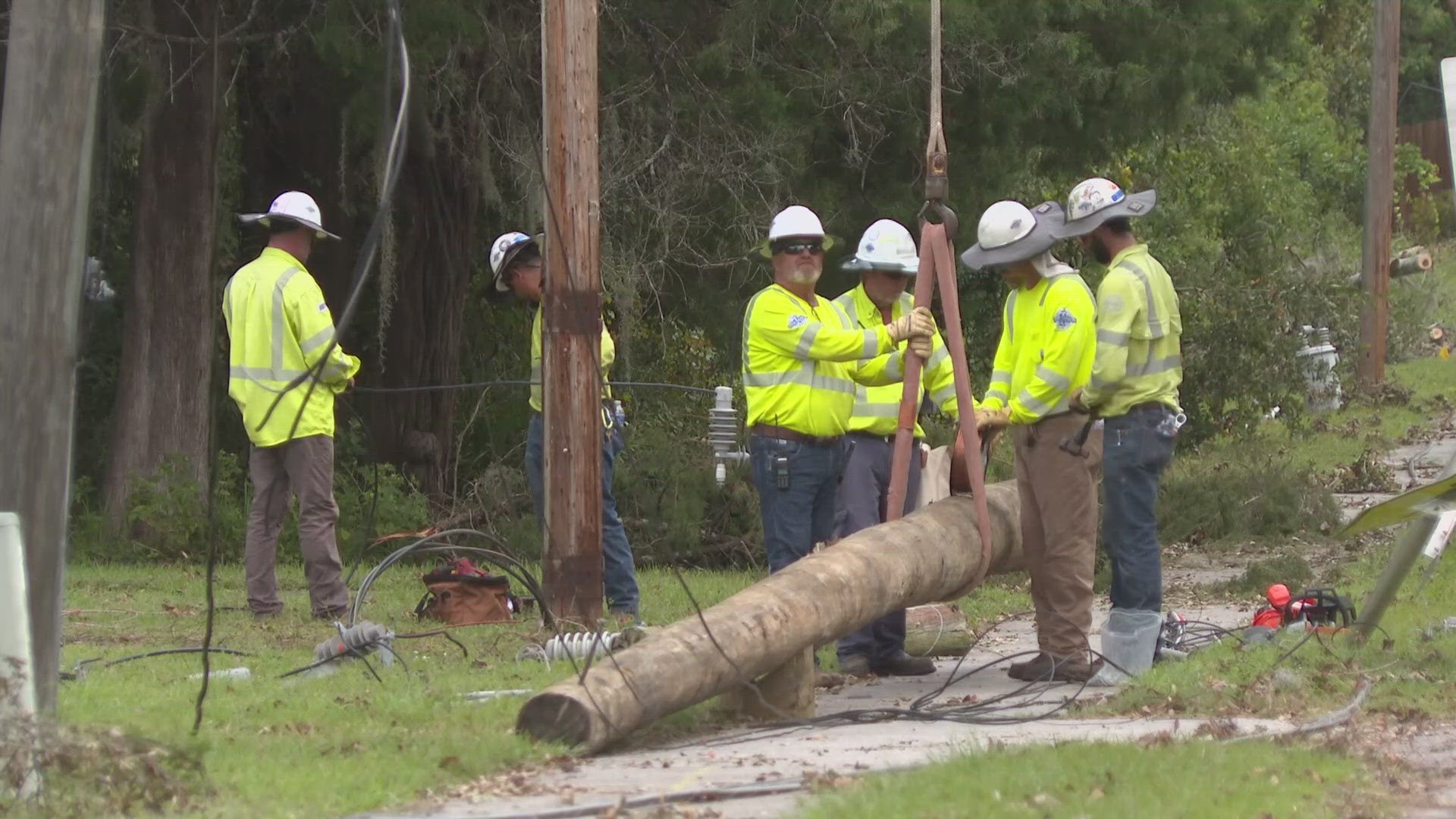 Thousands are still without power in Columbia County after Hurricane Helene.