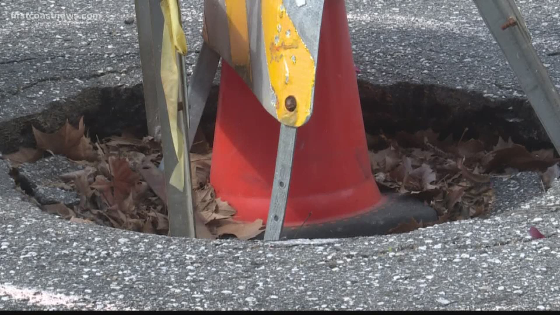 Neighbors on the westside of Jacksonville are looking for answers after they say they’ve been dodging a pothole expanding on their street for months and no one has been out to fix the issue.