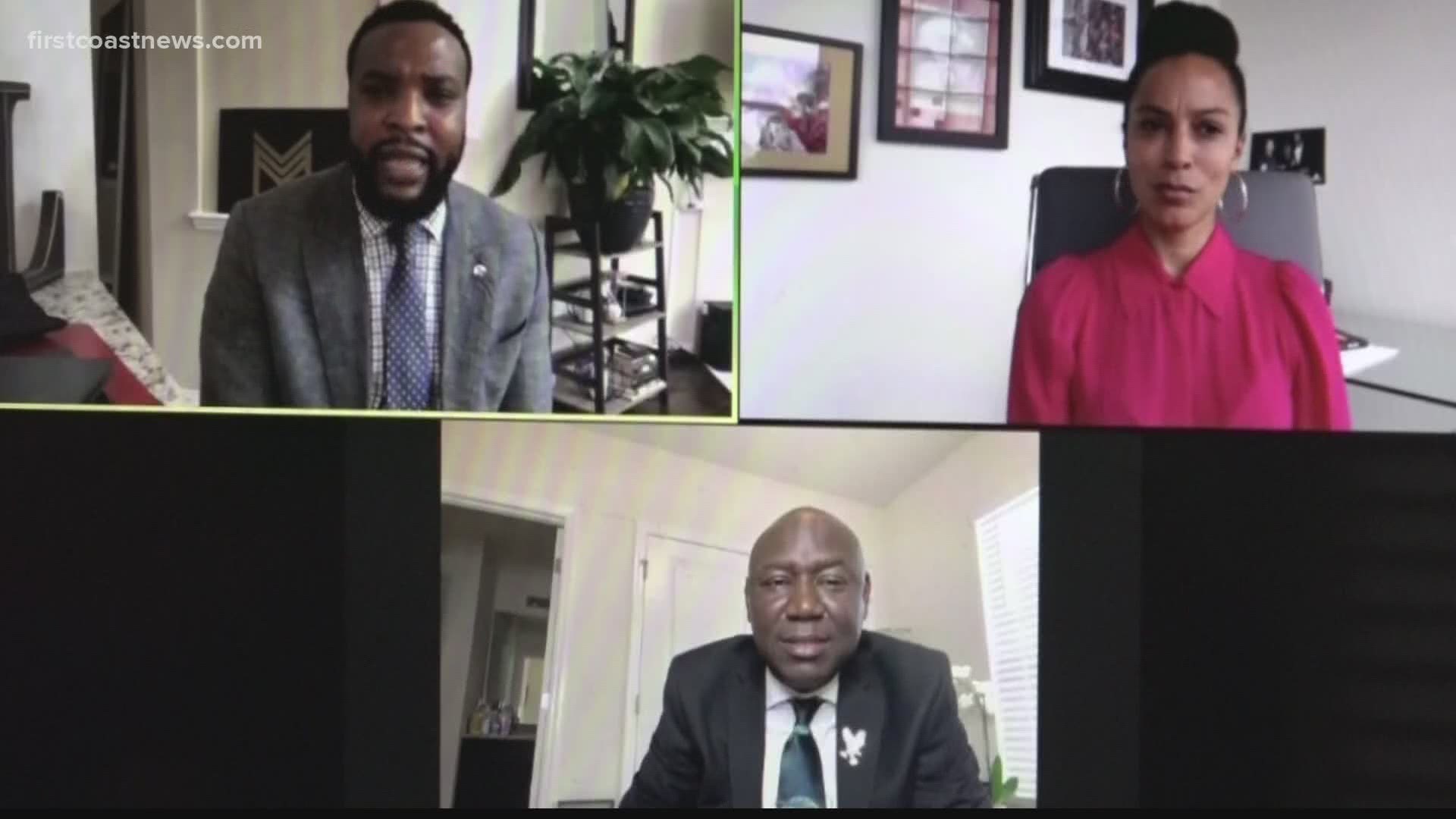 The announcement was made in a virtual news conference was held by Ben Crump, Esq., S. Lee Merritt, Esq. and Angela Rye, Esq. via Zoom.