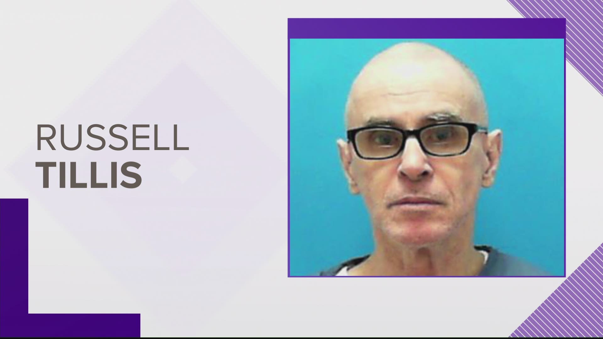 Just days after his request for a new trial was denied, a newly-bald Russell Tillis begins serving life sentence in 'House of Horrors' case.