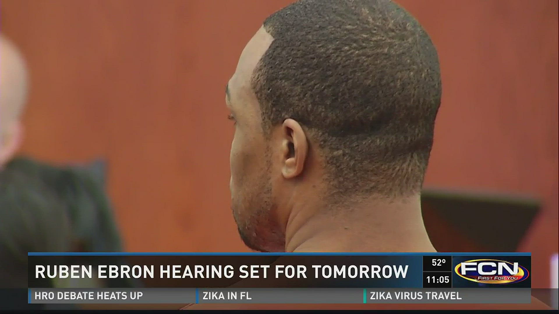 Ruben Ebron hearing set for Friday morning
