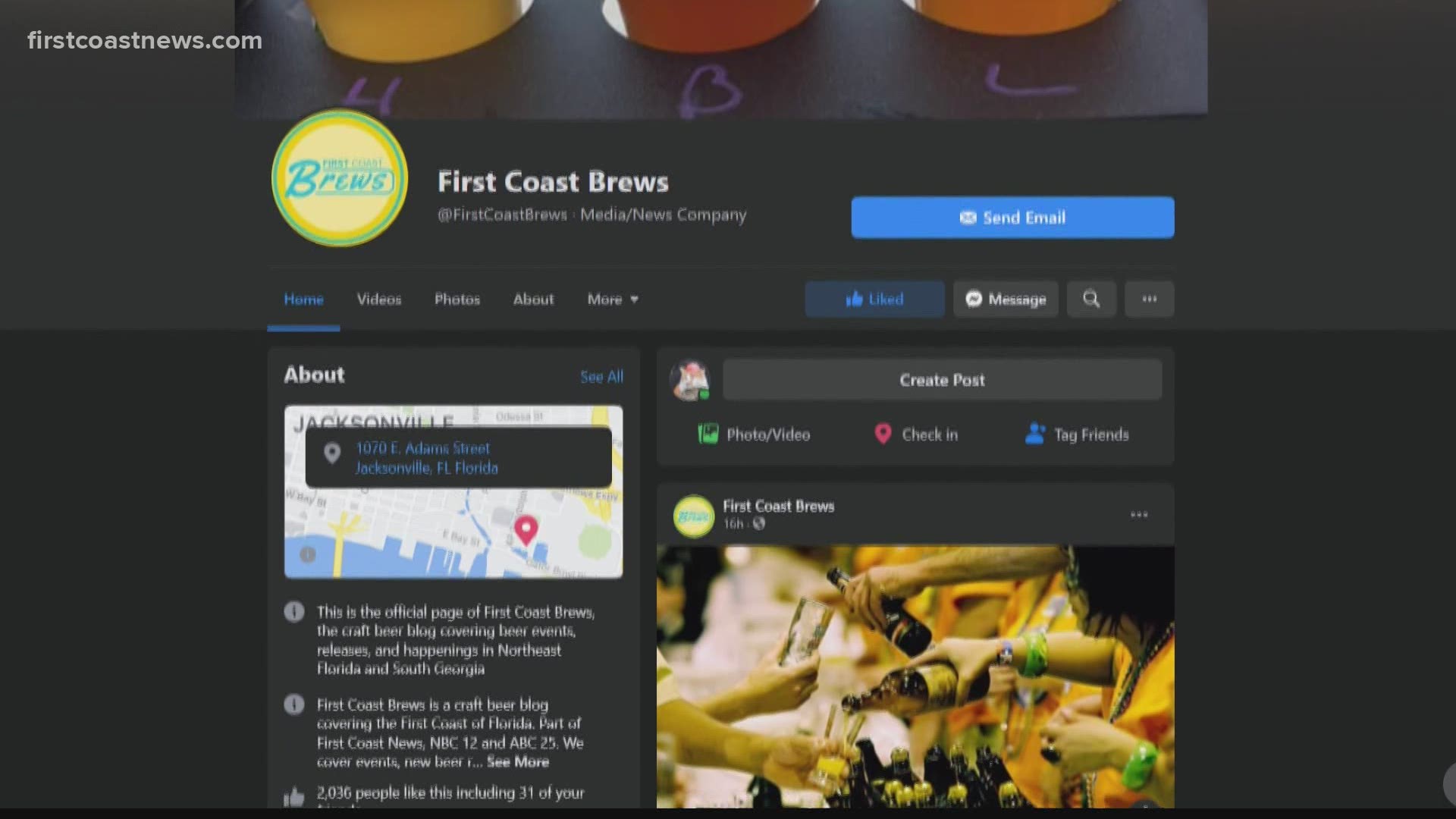 Check out First Coast Brews on Facebook.