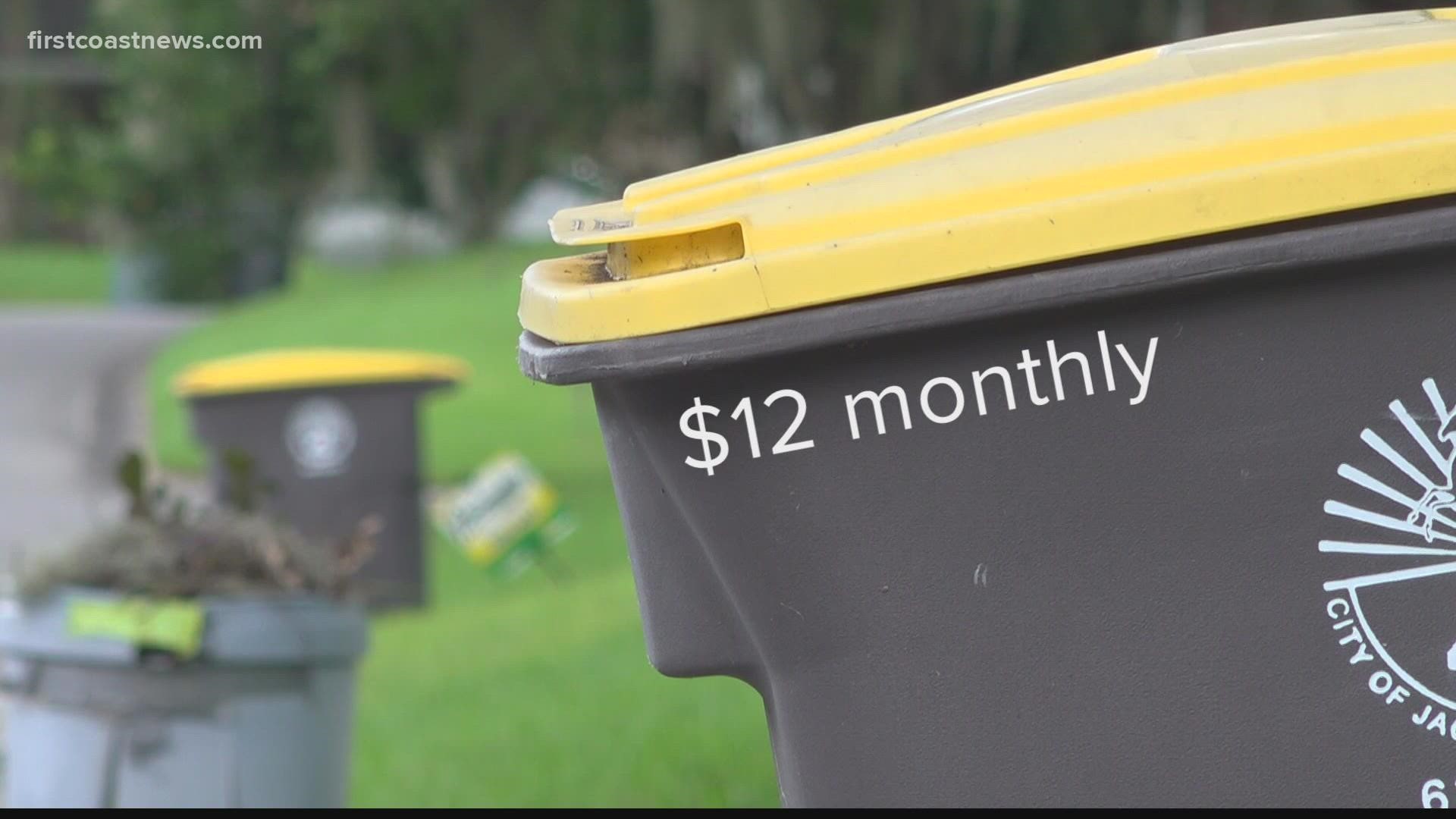 Where Jacksonville's recycling fees are going to during pause