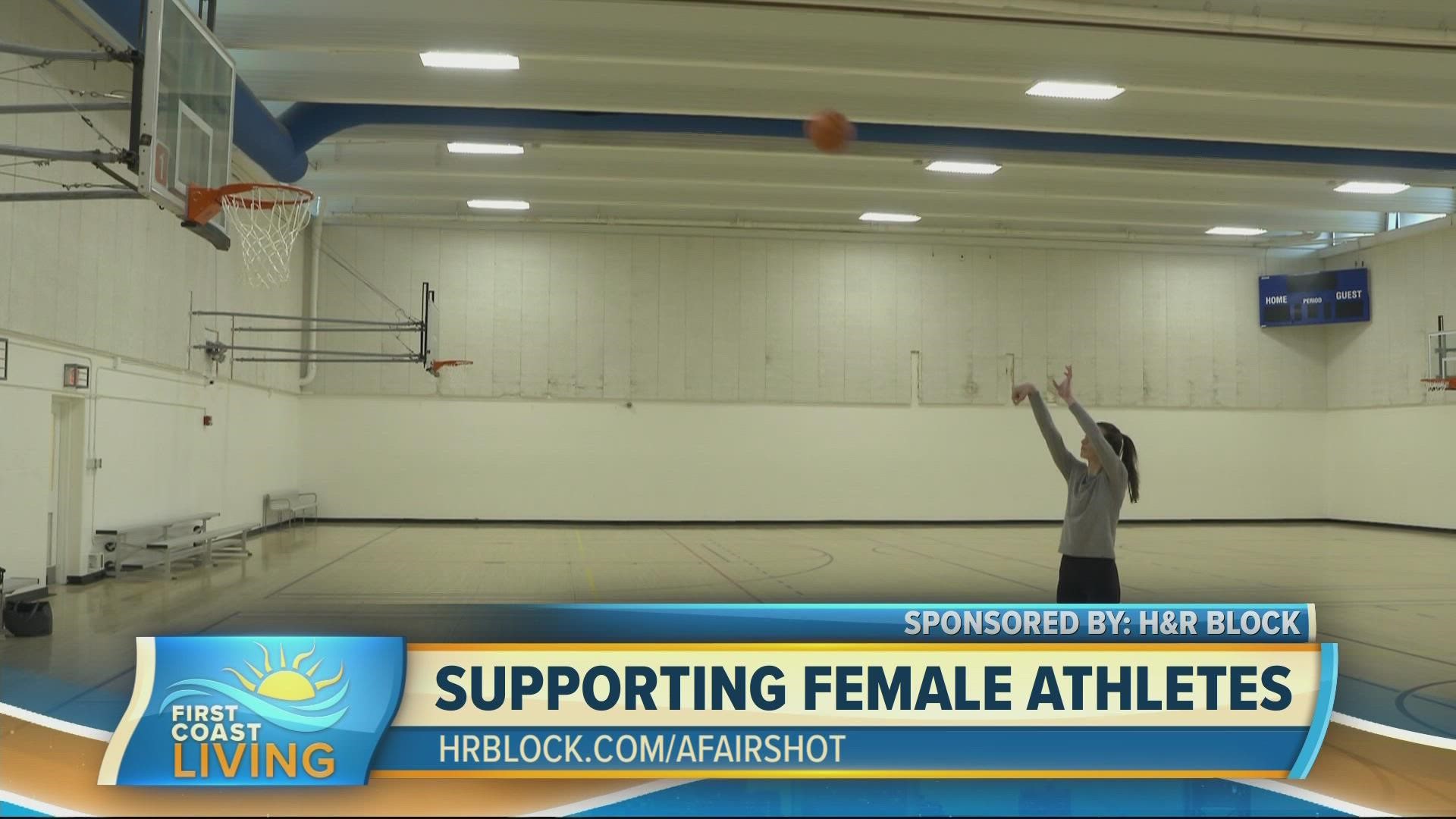 From tax preparation to securing female athlete sponsorships, learn how H&R Block is helping.