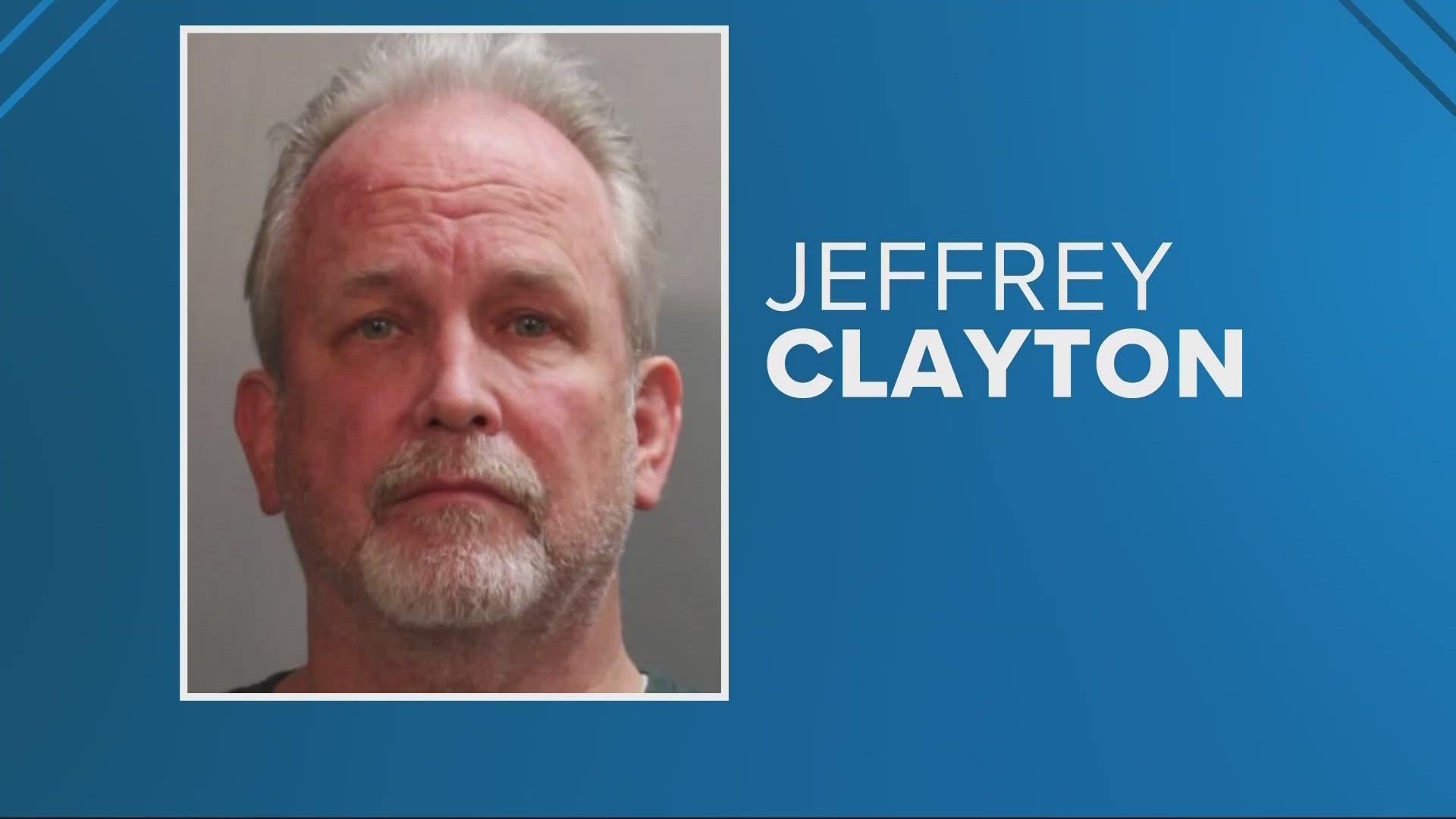 Jefferey Clayton told the judge that he's struggling financially.