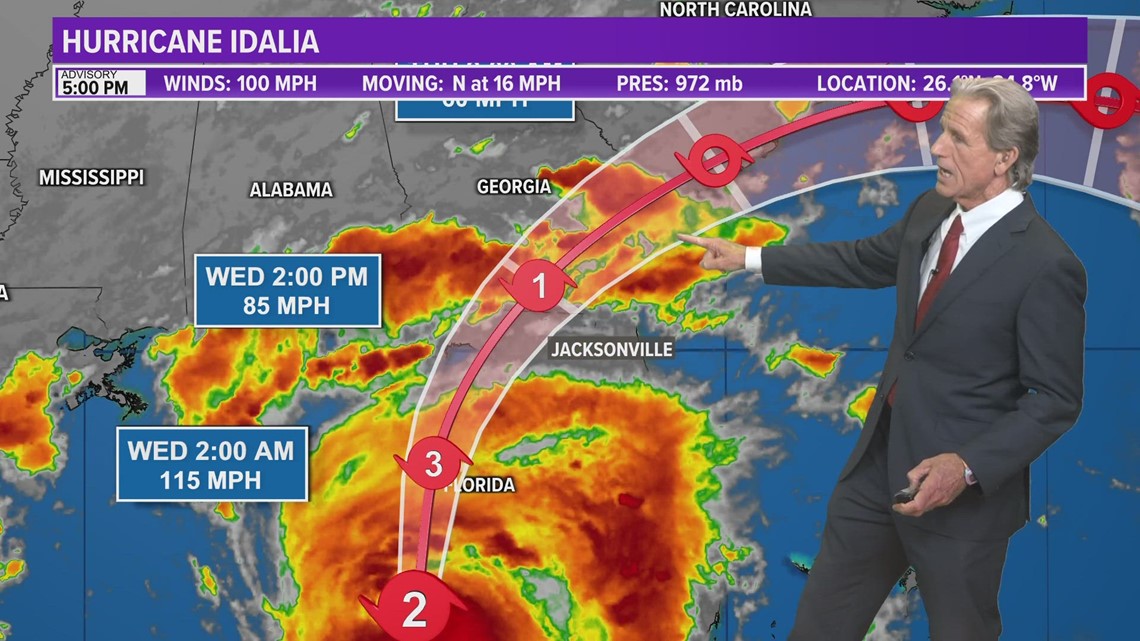 Hurricane Idalia to hit Florida as major hurricane, brings