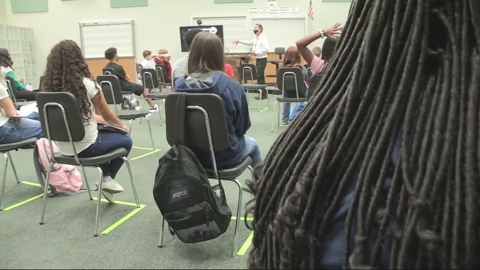 The Clay County District Schools job fair is at Fleming Island High School from 4 p.m. to 6 p.m.