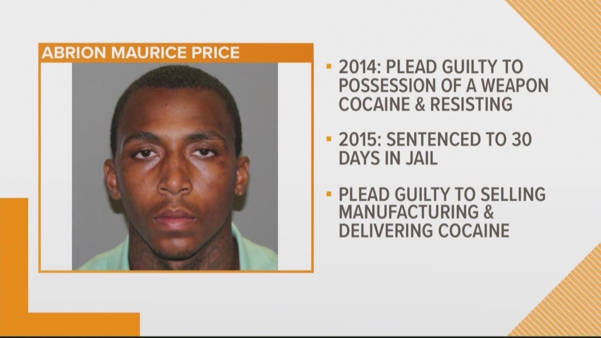 Price is 21 years old, 190 pounds and he is being sought by police.