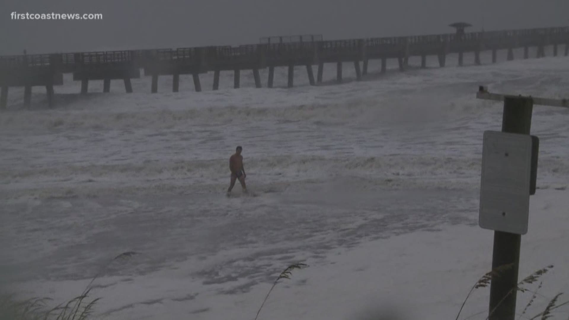 Mayor Curry has urged people to stay away from beaches, but some people just aren't listening.