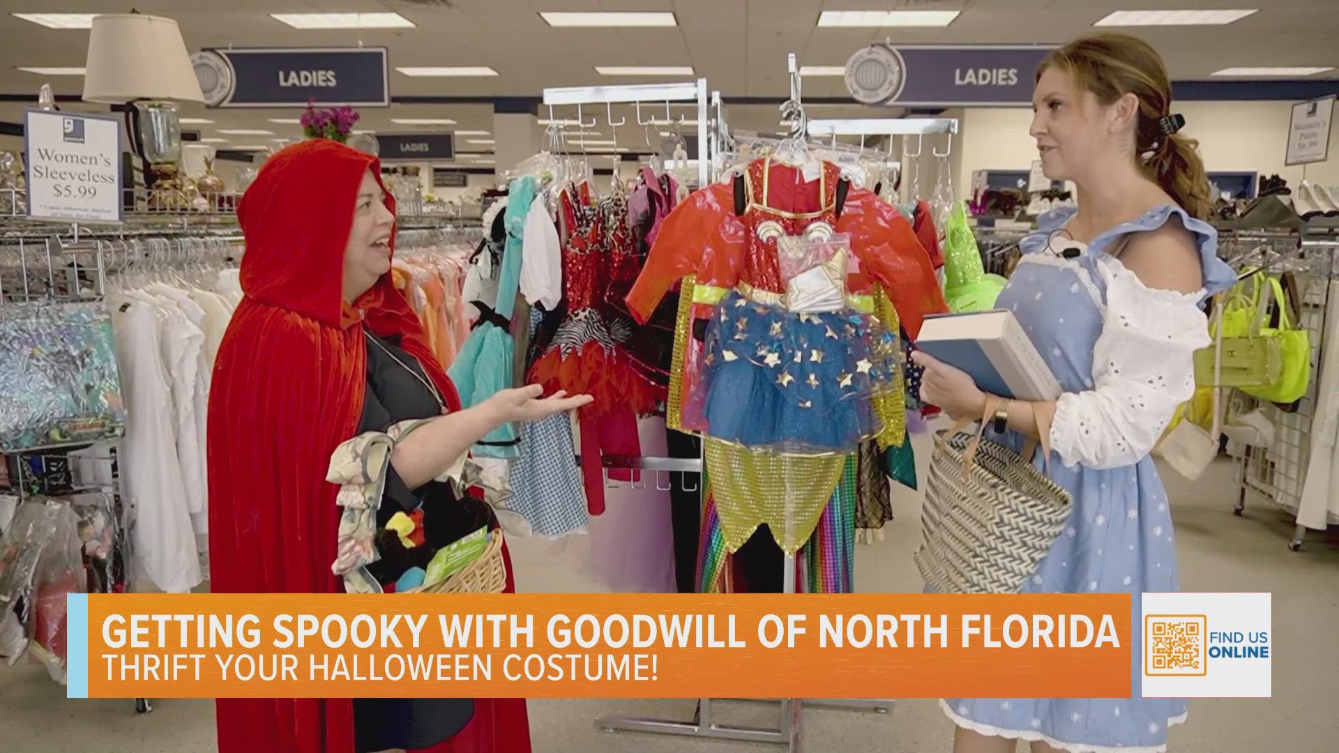 Thrift your Halloween costume! - Getting spooky with Goodwill of North Florida