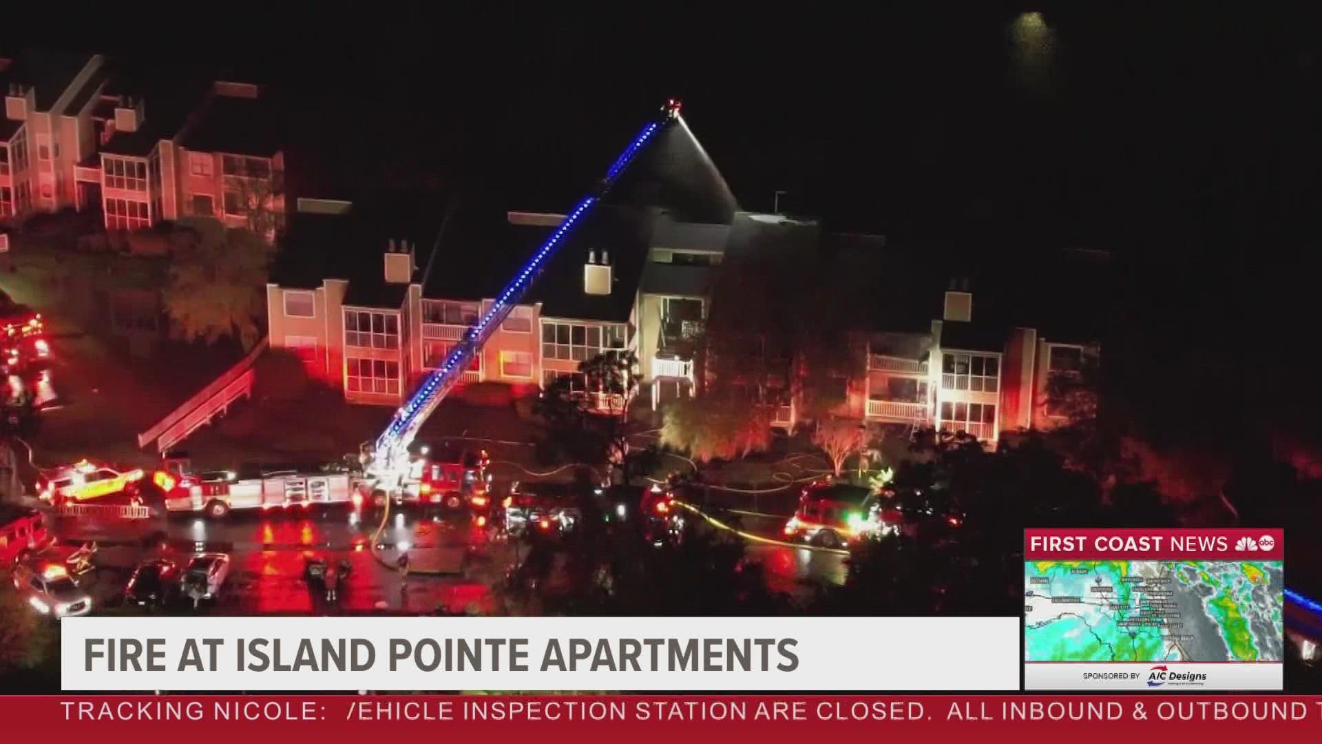 Massive fire destroys Jacksonville apartment building after rising ...