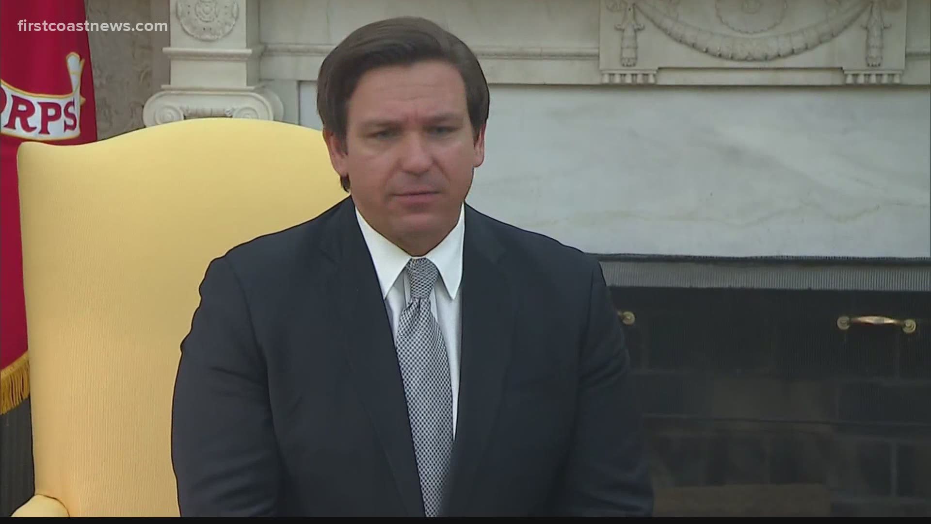 The governor met with President Donald Trump and announced plans to be revealed Wednesday for reopening the state.