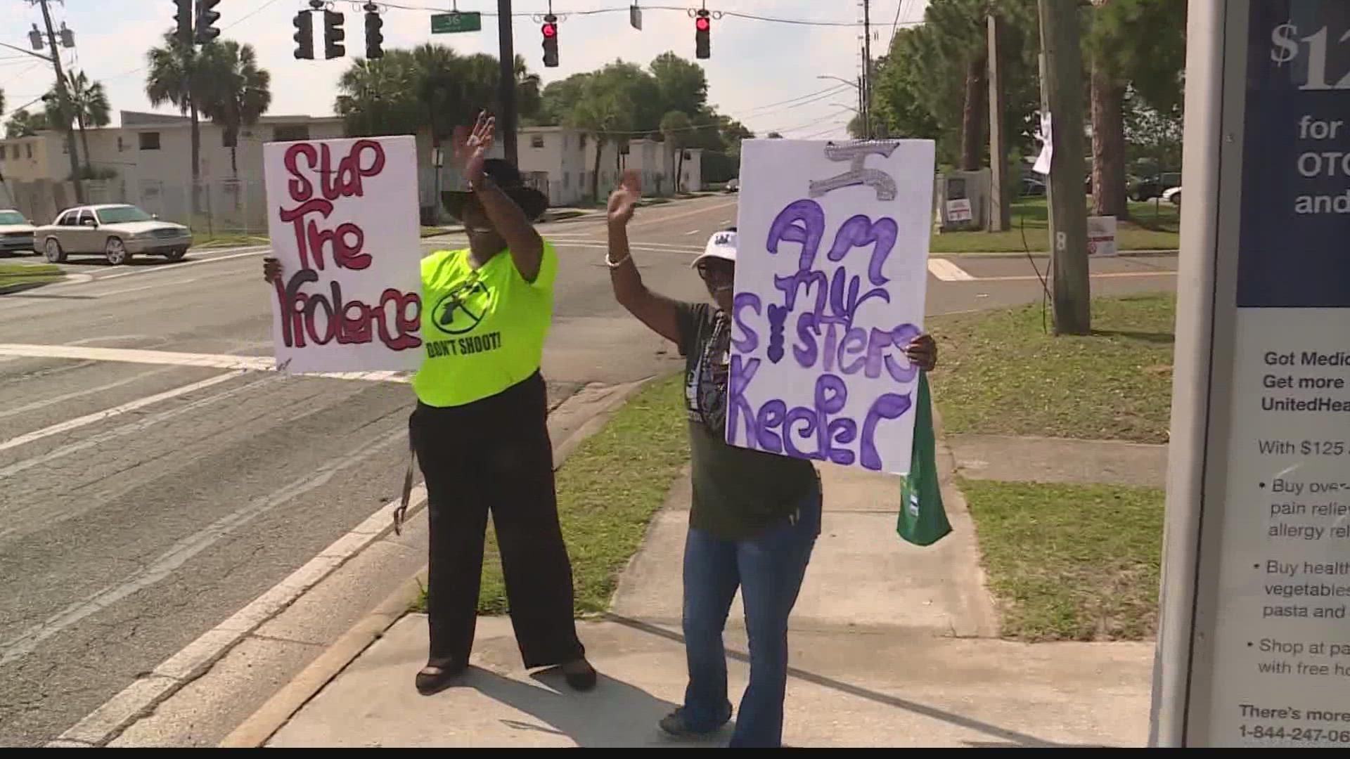 Community responds to shootings, violence in North Jacksonville.