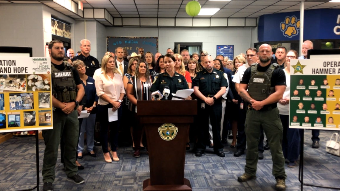 Hammer and Hope offers free drug treatment services Friday after Clay County sheriff announces 44 arrests - Vimarsana News