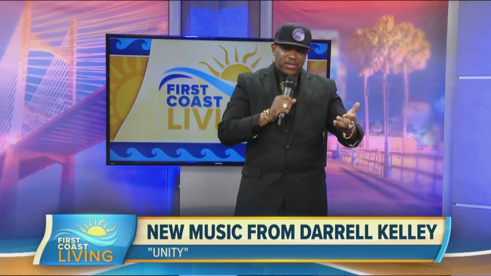 Darrell Kelly performs his original song that aims to spread positivity.
