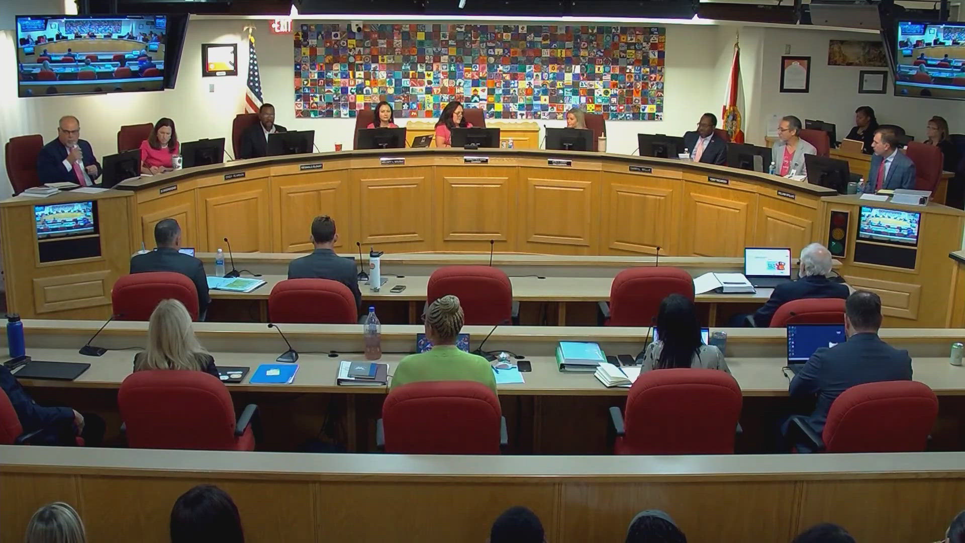 Public outrage erupts after Duval County school board members wear controversial “Turning Point” shirts, sparking accusations of political messaging.