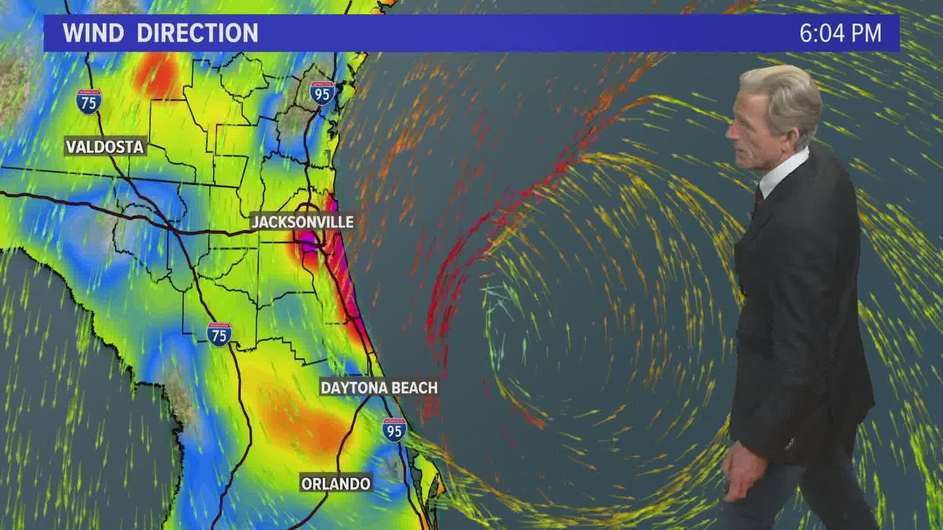 Latest update Ian s path as a Category 1 hurricane Thursday 6pm