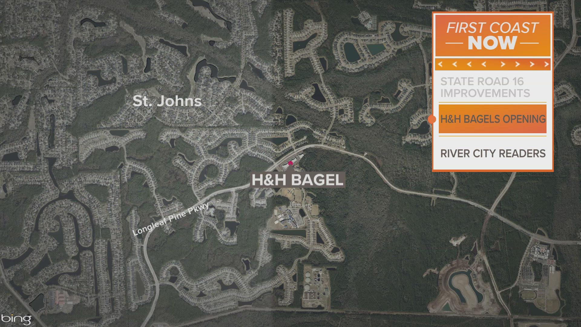 The new location is H&H Bagels' second one in Florida.