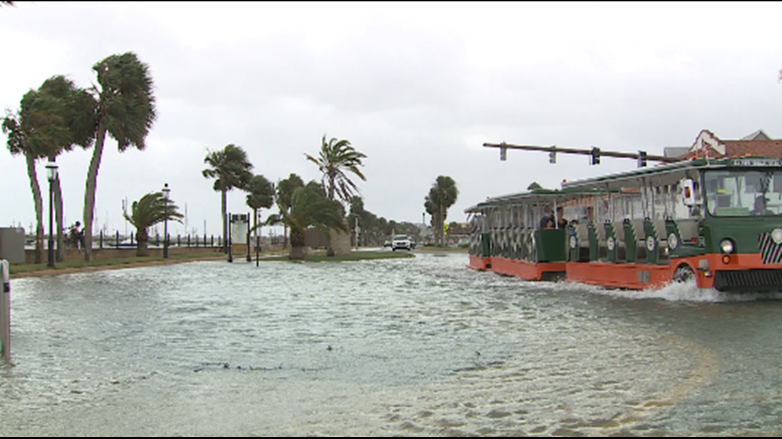 St. Augustine streets flood during nor'easter | firstcoastnews.com