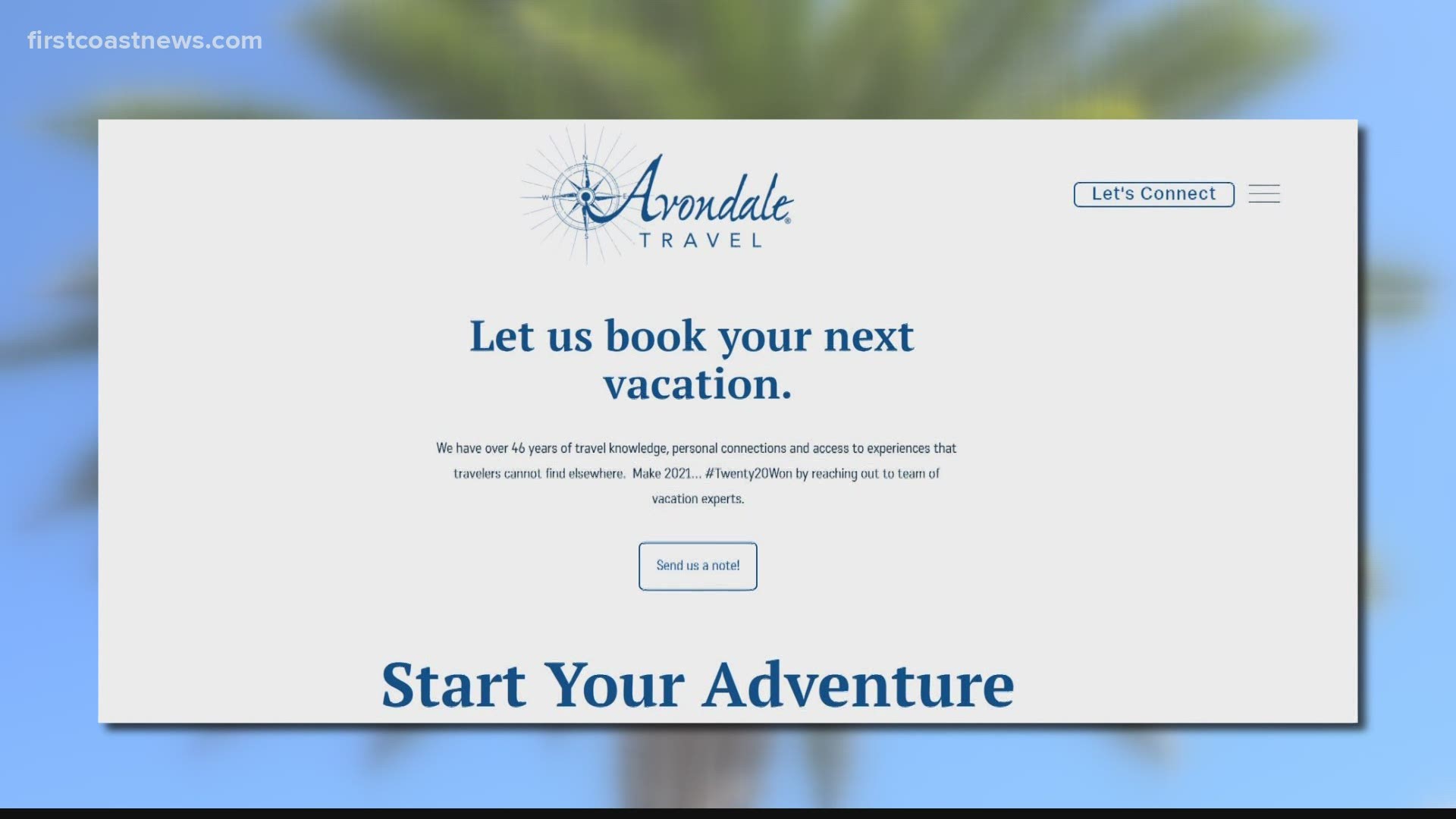 American Cruise Lines set sail last weekend from Amelia Island as Leigh Israel is taking calls from clients looking to reschedule plans from 2020.