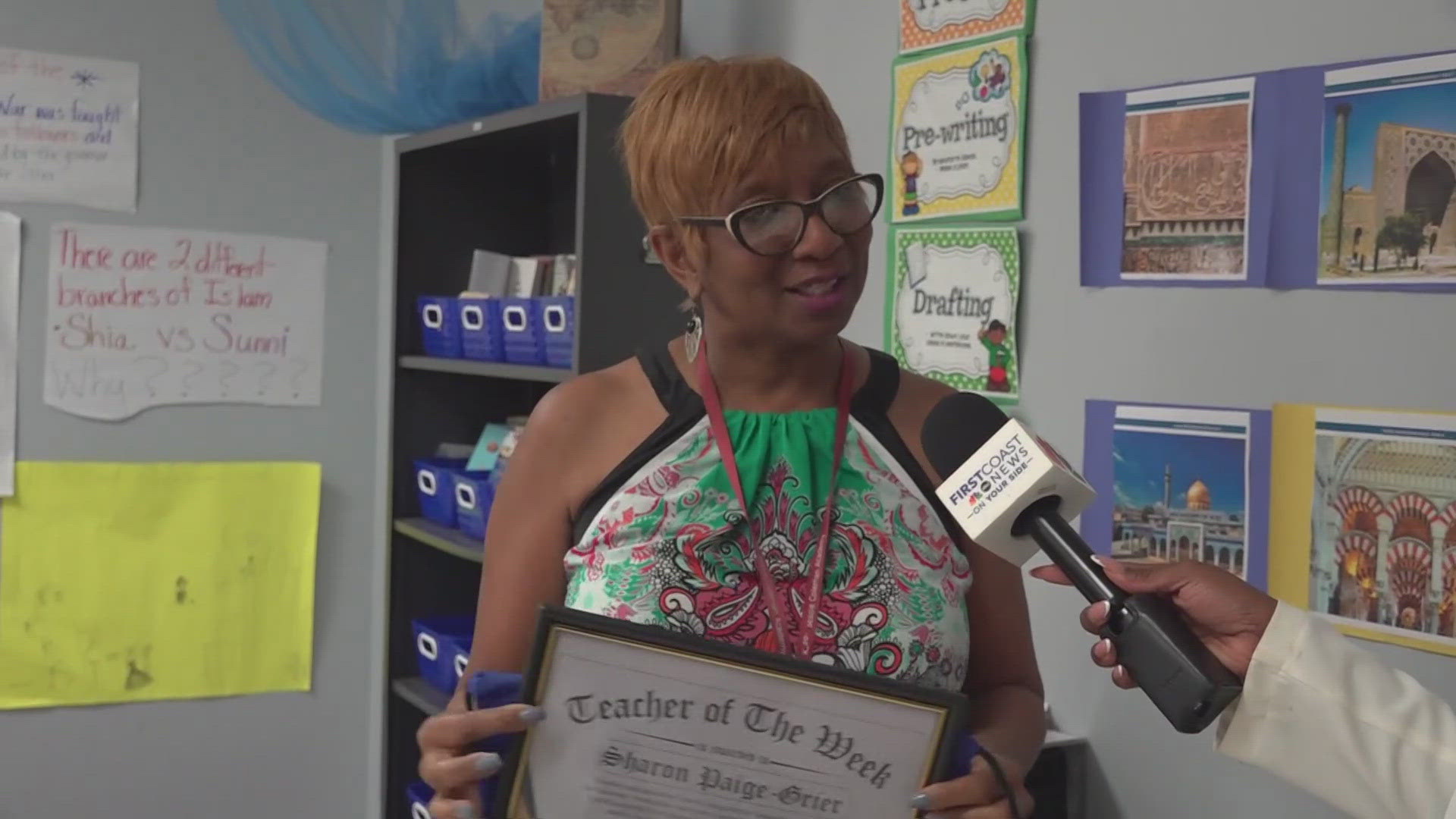 Ms. Grier has been teaching for 10 plus years and she knows what it takes to keep a classroom engaged.