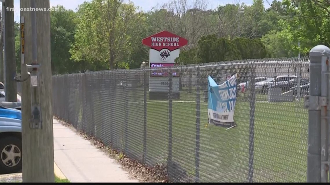 Westside High School was placed on a Code Yellow lockdown as police looked for a suspect in the area. Parents were concerned when they did not immedietly get notified of the situation and instead got texts from their children.