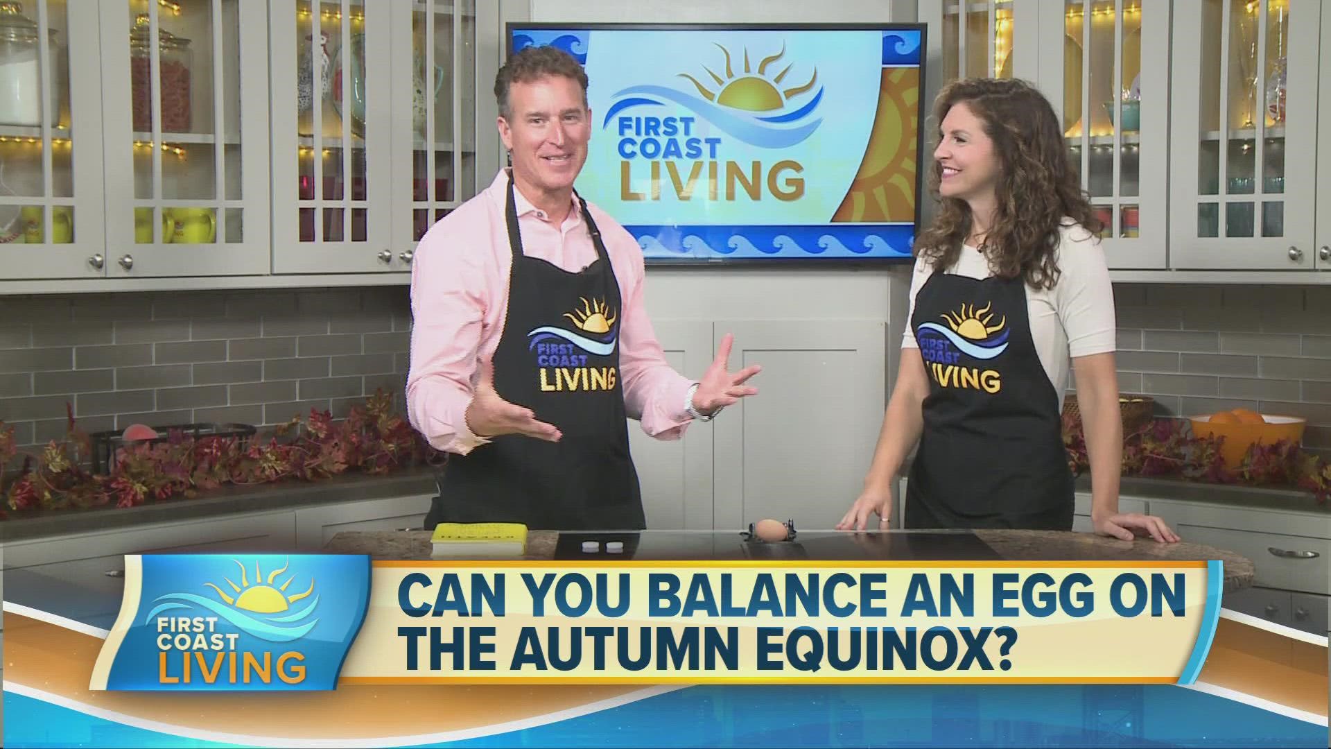 We are all excited for our sunny and cooler days ahead but can you really celebrate fall by balancing an egg?